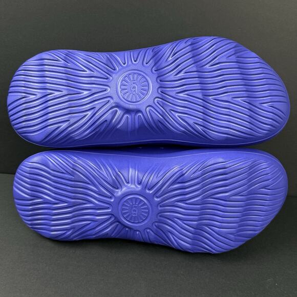 UGG SAMPLE Slide It Men’s Size 9 Blue EVA Foam Pool Beach Sandals 1137973 NEW main image 4